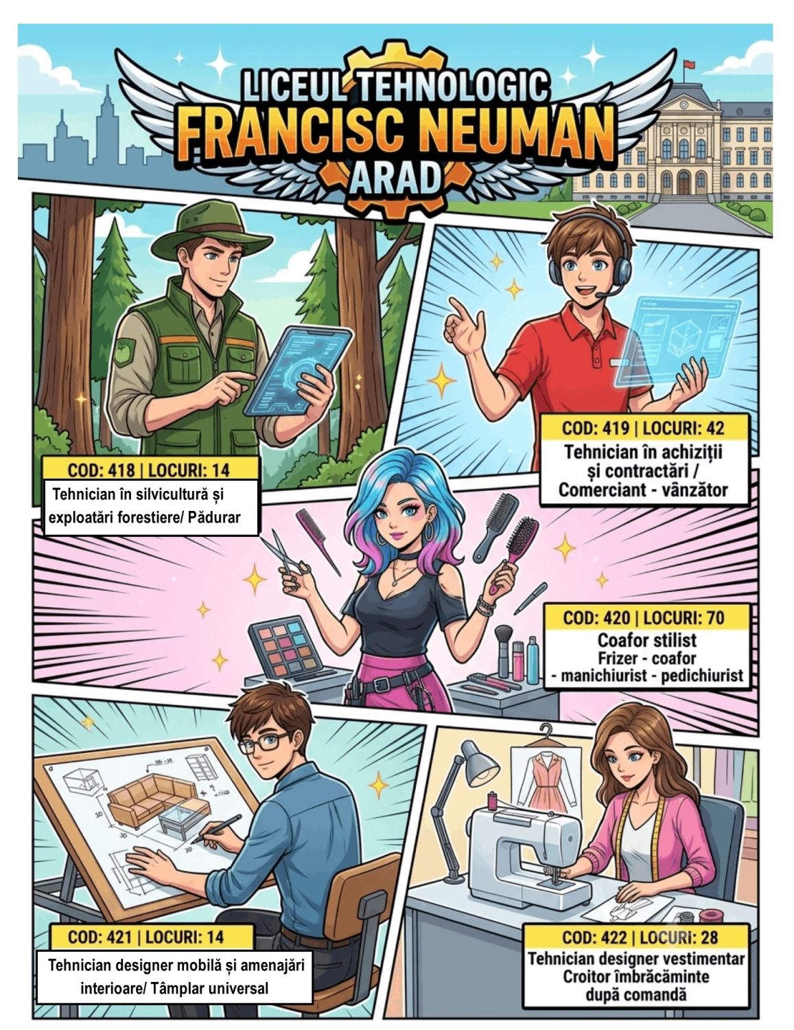 specializari pt site